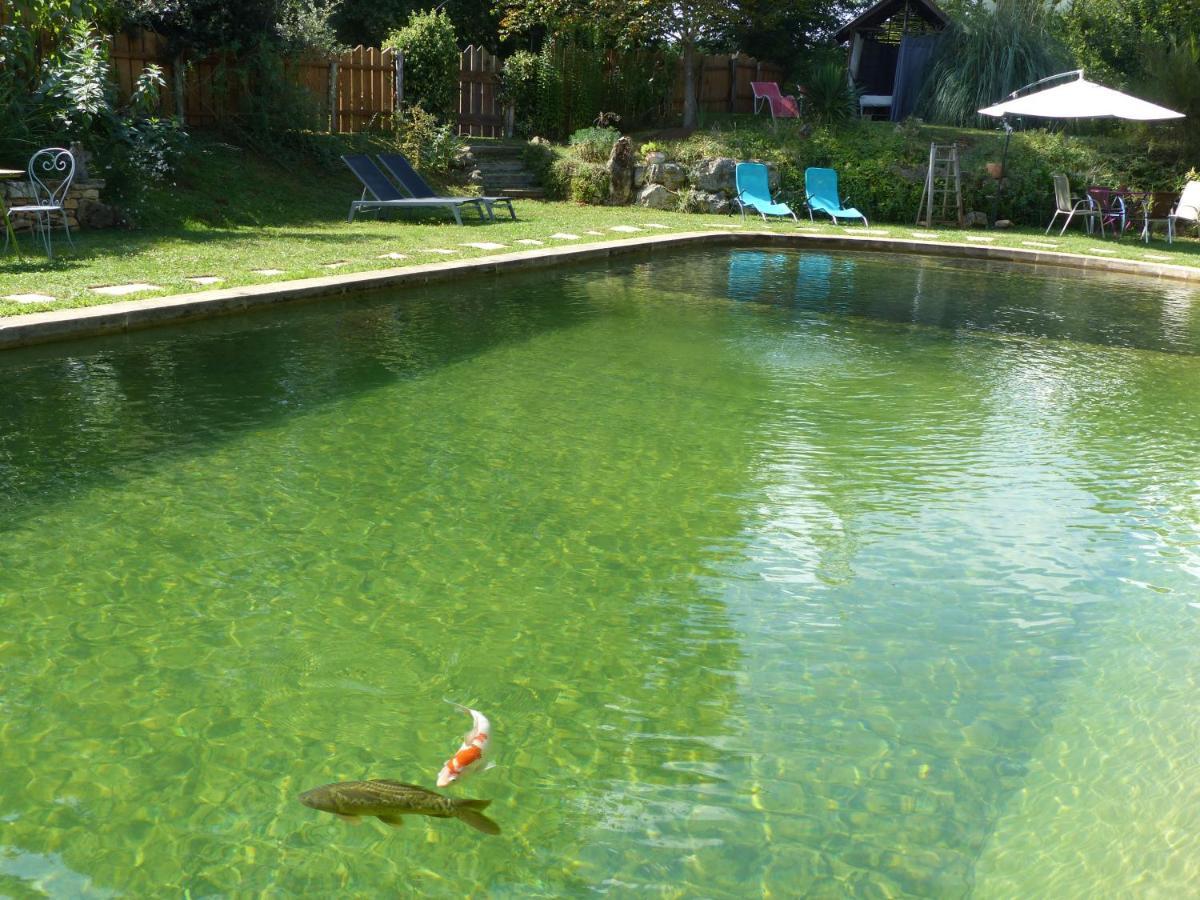 Maison De Charme, Piscine Naturelle Dordogne Perigord Prats-du-Périgord Exterior photo