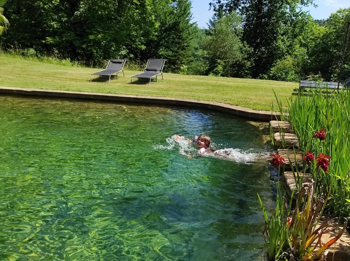 Maison De Charme, Piscine Naturelle Dordogne Perigord Prats-du-Périgord Exterior photo