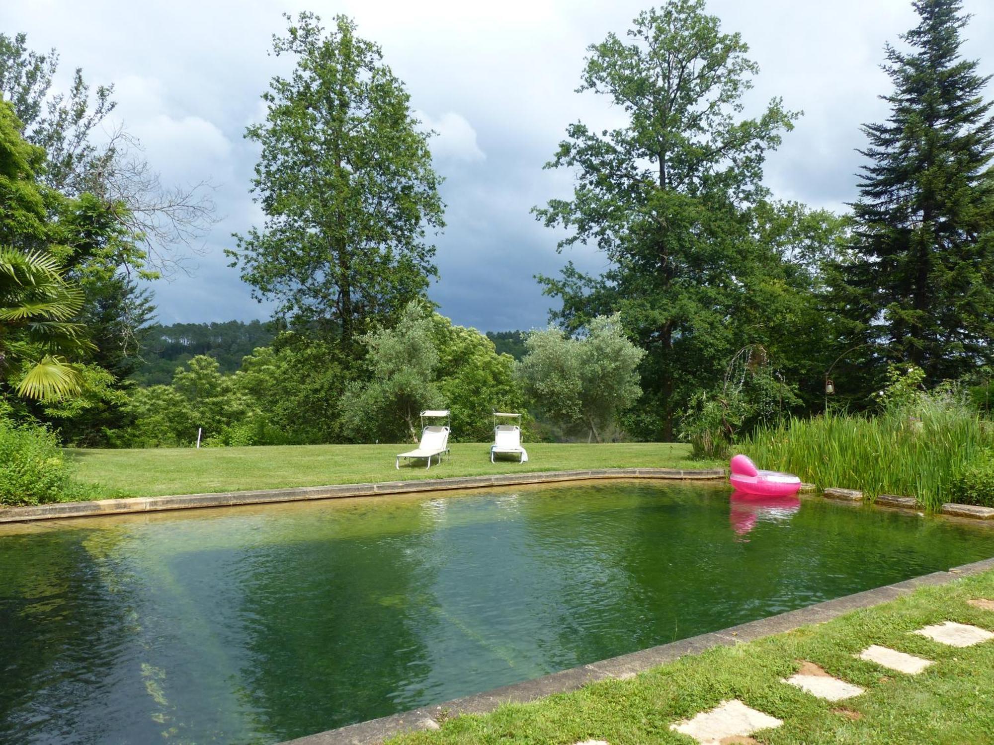 Maison De Charme, Piscine Naturelle Dordogne Perigord Prats-du-Périgord Exterior photo